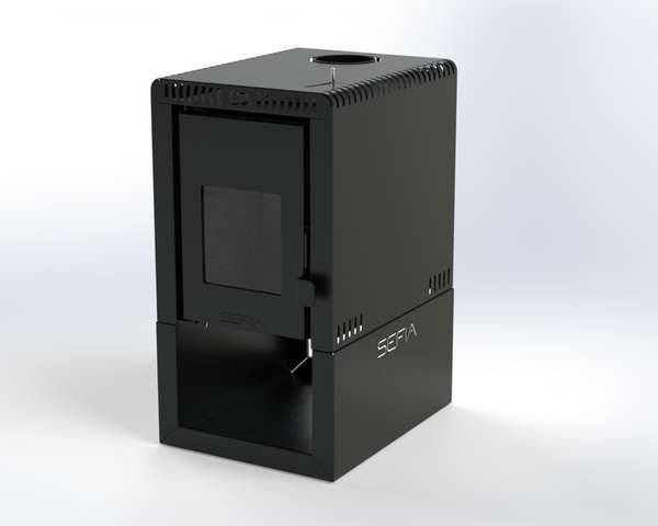Calefactor A Leña Premium D. Comb 55m2+codos - Sefia Madrid / CAL50+CODOS - MADRID+CODOS - Imagen 7