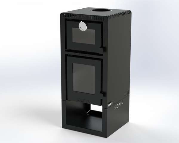 Calefactor Premium A Leña C/horno 110m2 Sefia Almeria / CALFO90 - ALMERIA - Imagen 8