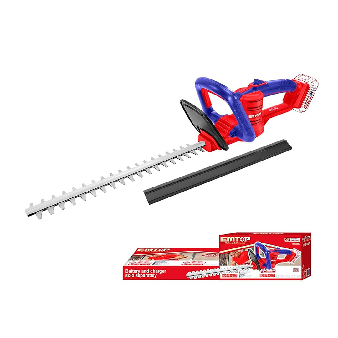 Emtop Modelo Elht20018 Cortacerco Inalambrico 45cm 18 Pulgadas Sin Bateria / ELHT20018