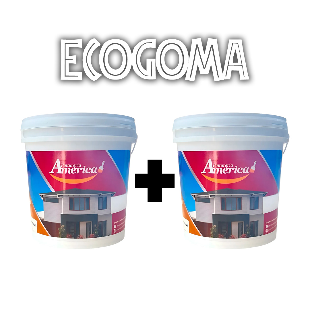 Ecogoma América Membrana Con Caucho Reciclado 20 + 20kg