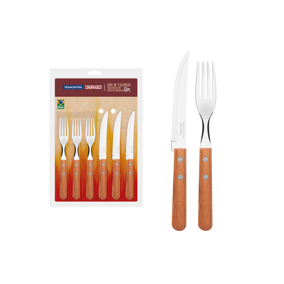 JUEGO CUBIERTOS DYNAMIC X 12 PZS. TRAMONTINA / 22399/030