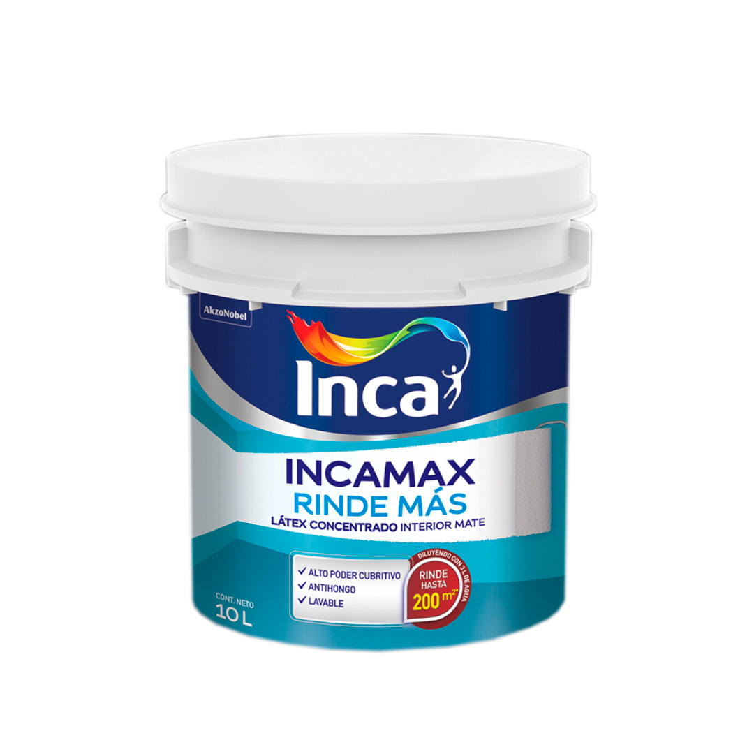 INCAMAX RINDE MAS LAVABLE X 10 LT. BLANCO / 5694930