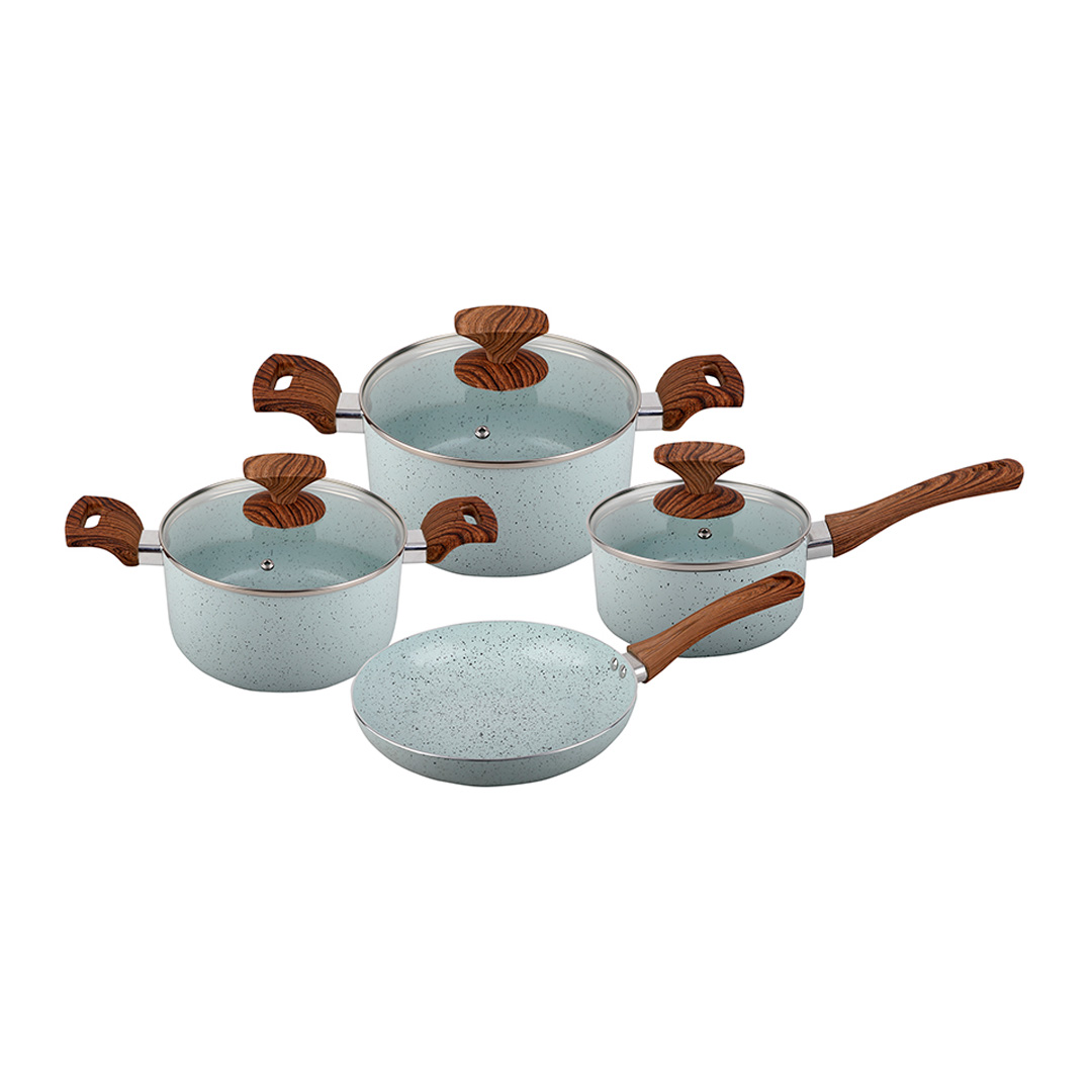 JUEGO DE BATERIA COCINA 7 PIEZAS RAGGIO CUORI / 7P-RAGGIO