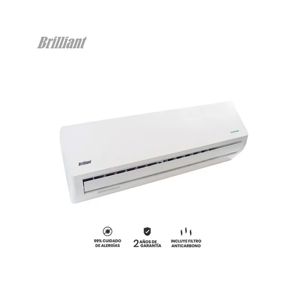 Aire acondicionado BRILLIANT 9.000 BTU ON-OFF / BRET09/GAET09 - Imagen 2
