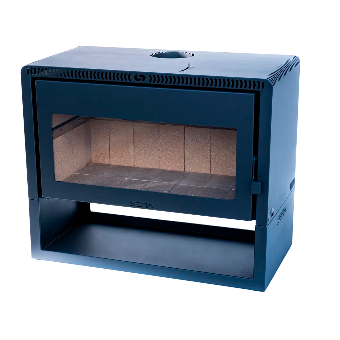 Calefactor Premium a Leña Grande 250m2 Sefia Toledo / CAL250 - TOLEDO - Imagen 4