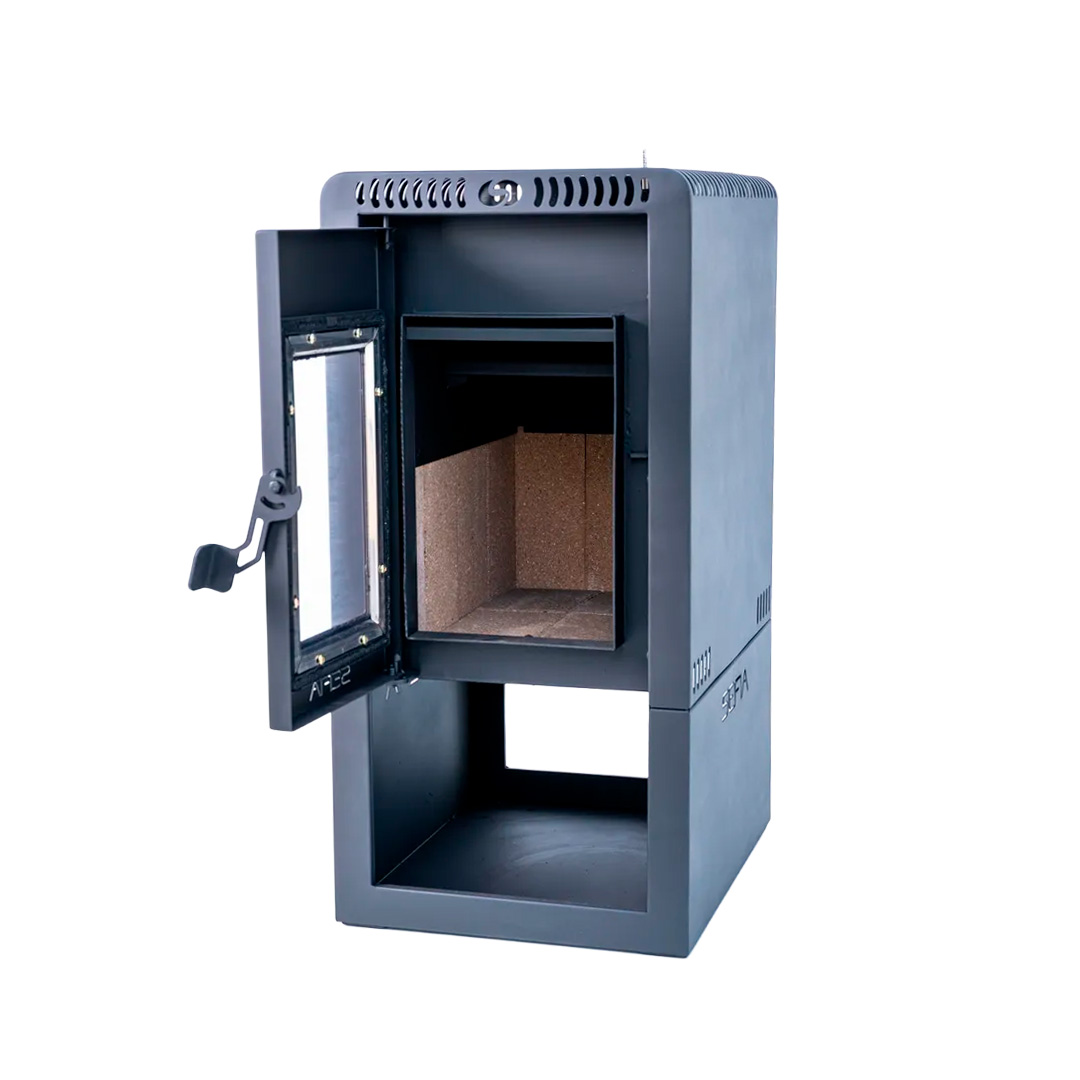 Calefactor Premium a Leña doble Comb. 90m2 Sefia Barcelona / CAL70 - BARCELONA - Imagen 4