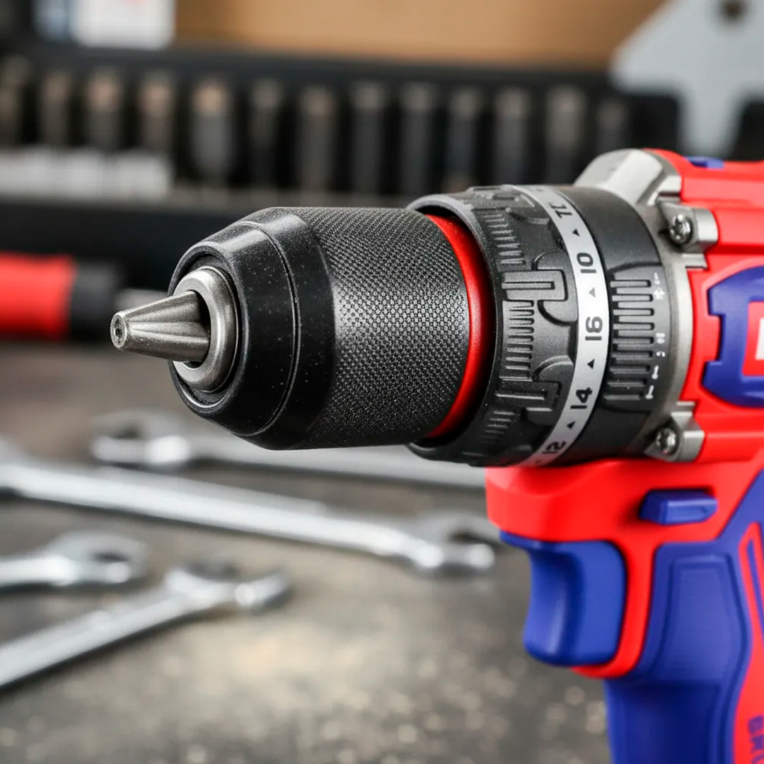 Taladro Atornillador Percutor Emtop 96nm 13mm 2 Baterías 4ah / ECIDL20968 - Imagen 4