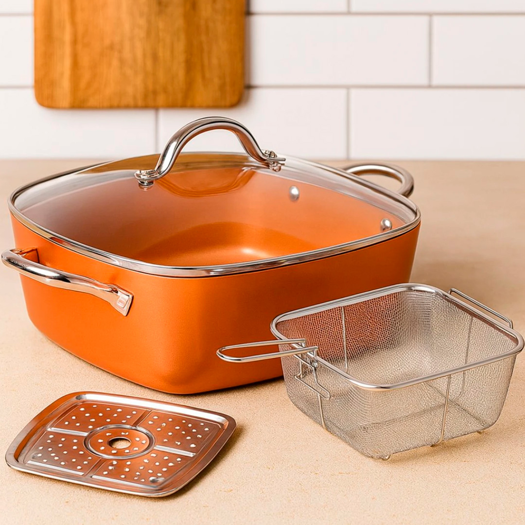 CACEROLA MULTIFUNCION MOD.MULTICHEF 24 CM / M24-A - Imagen 4