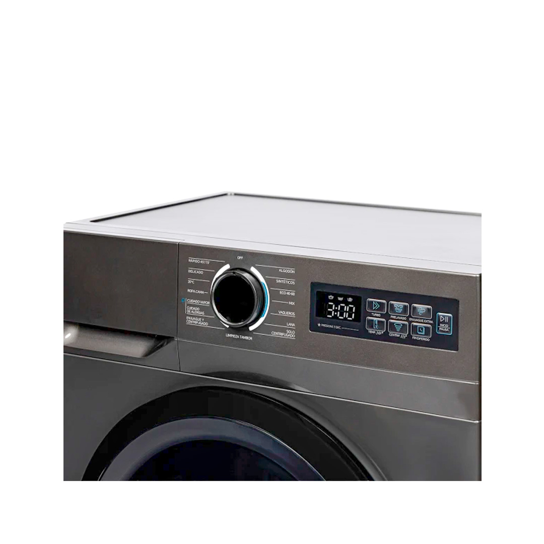Lavarropas Midea Carga Frontal 11kg GRIS / MF110W110/T - Imagen 3