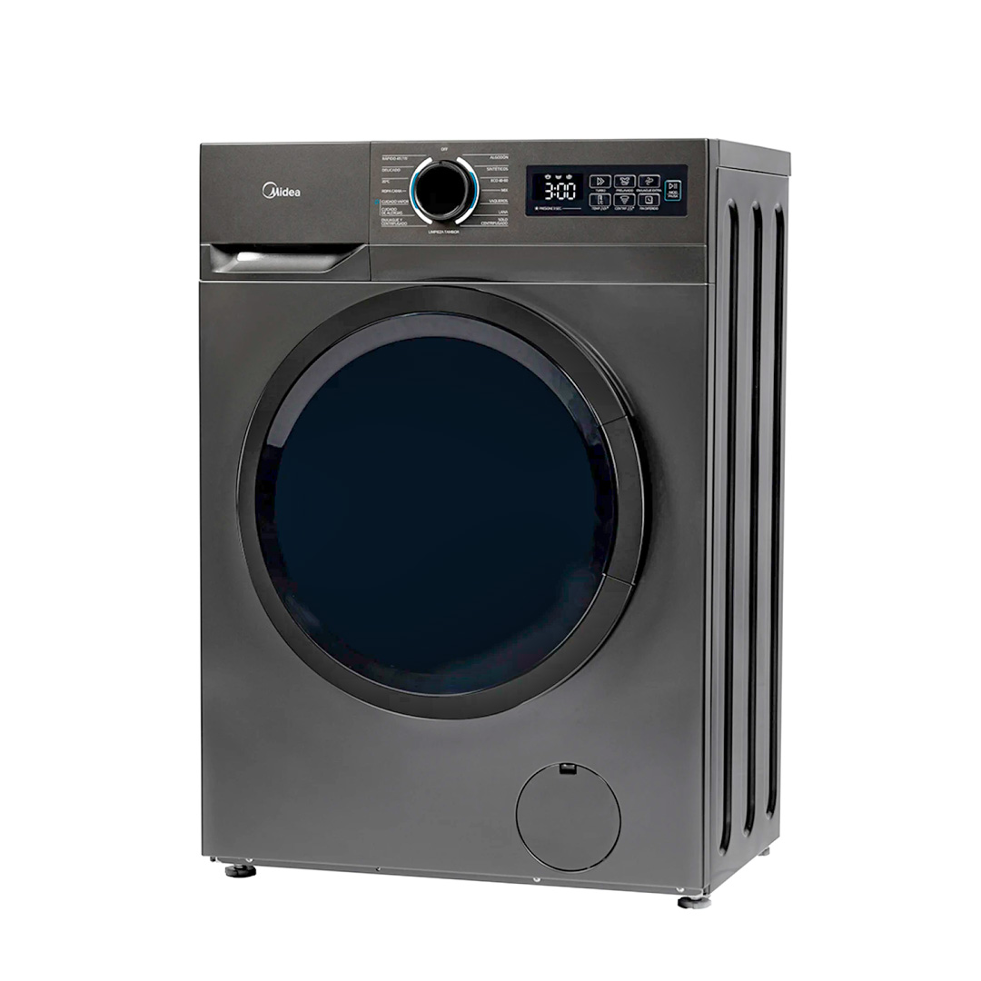 Lavarropas Midea Carga Frontal 11kg GRIS / MF110W110/T