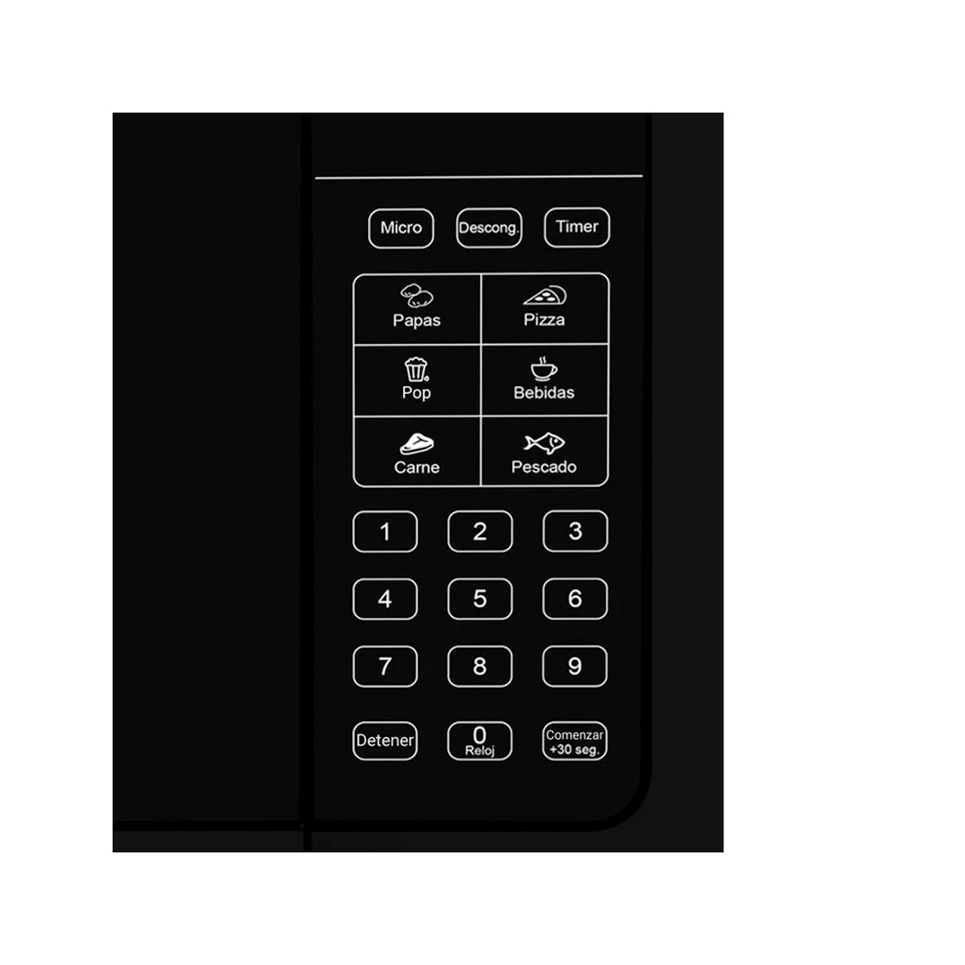 Microondas Enxuta Digital 20 lts NEGRO / MOENX0320DNG - Imagen 4