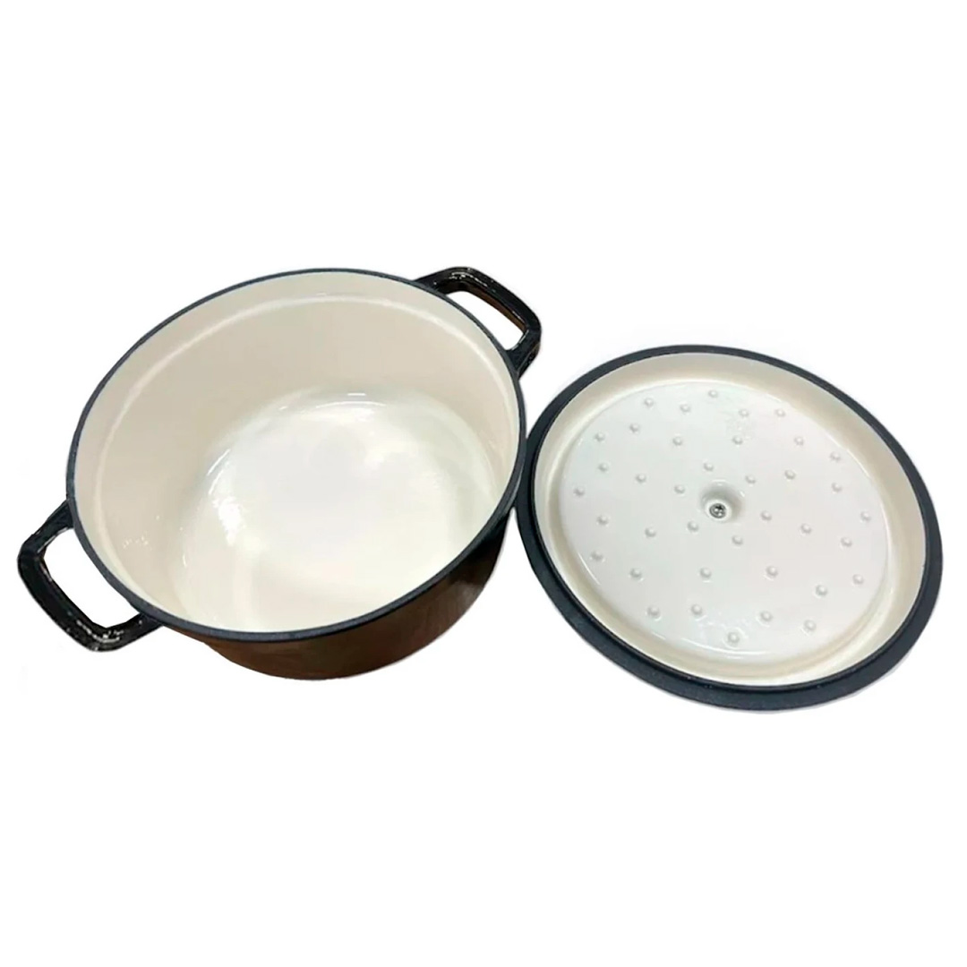 OLLA ESMALTADA HIERRO 24CM 3,5LTS SEFIA / SF-O24 - Imagen 2