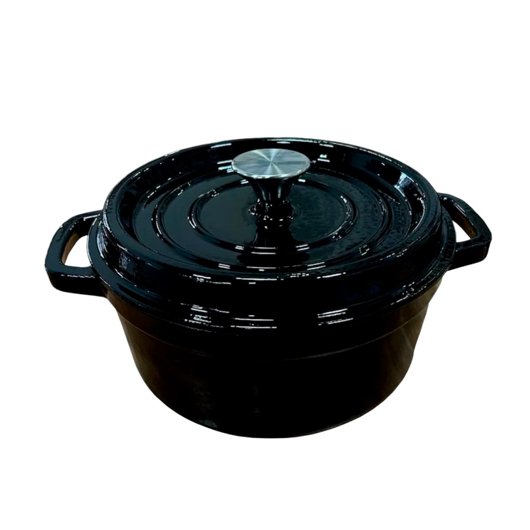 OLLA ESMALTADA HIERRO 24CM 3,5LTS SEFIA / SF-O24