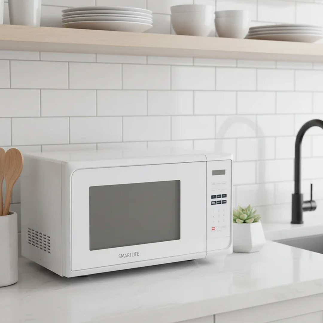 MICROONDAS DIGITAL 20L SLMWO20MDW BLANCO SMARTLIFE - Imagen 2