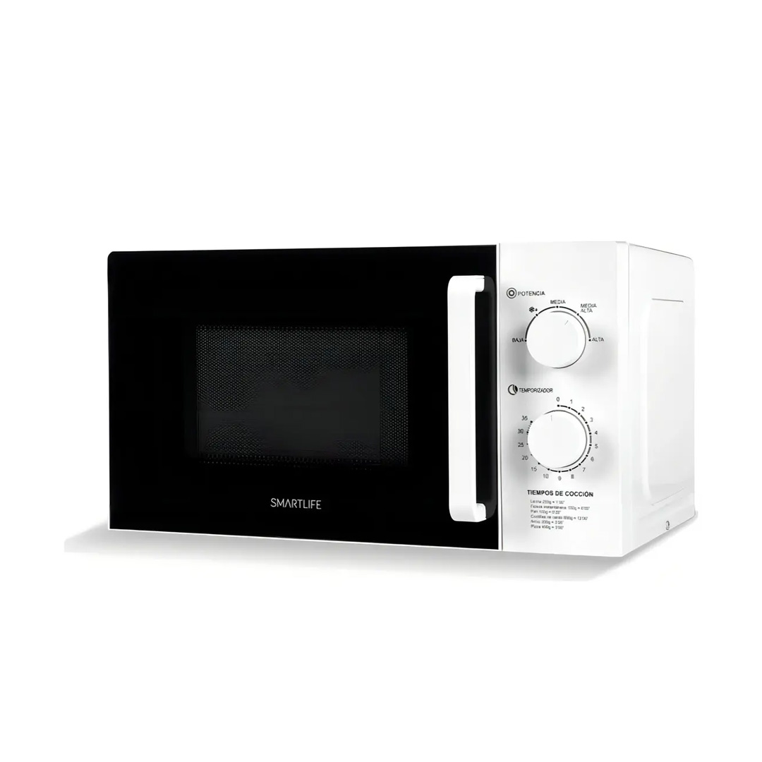 MICROONDAS MANUAL 20 LTS BCO.SLMWO20M SMARTLIFE