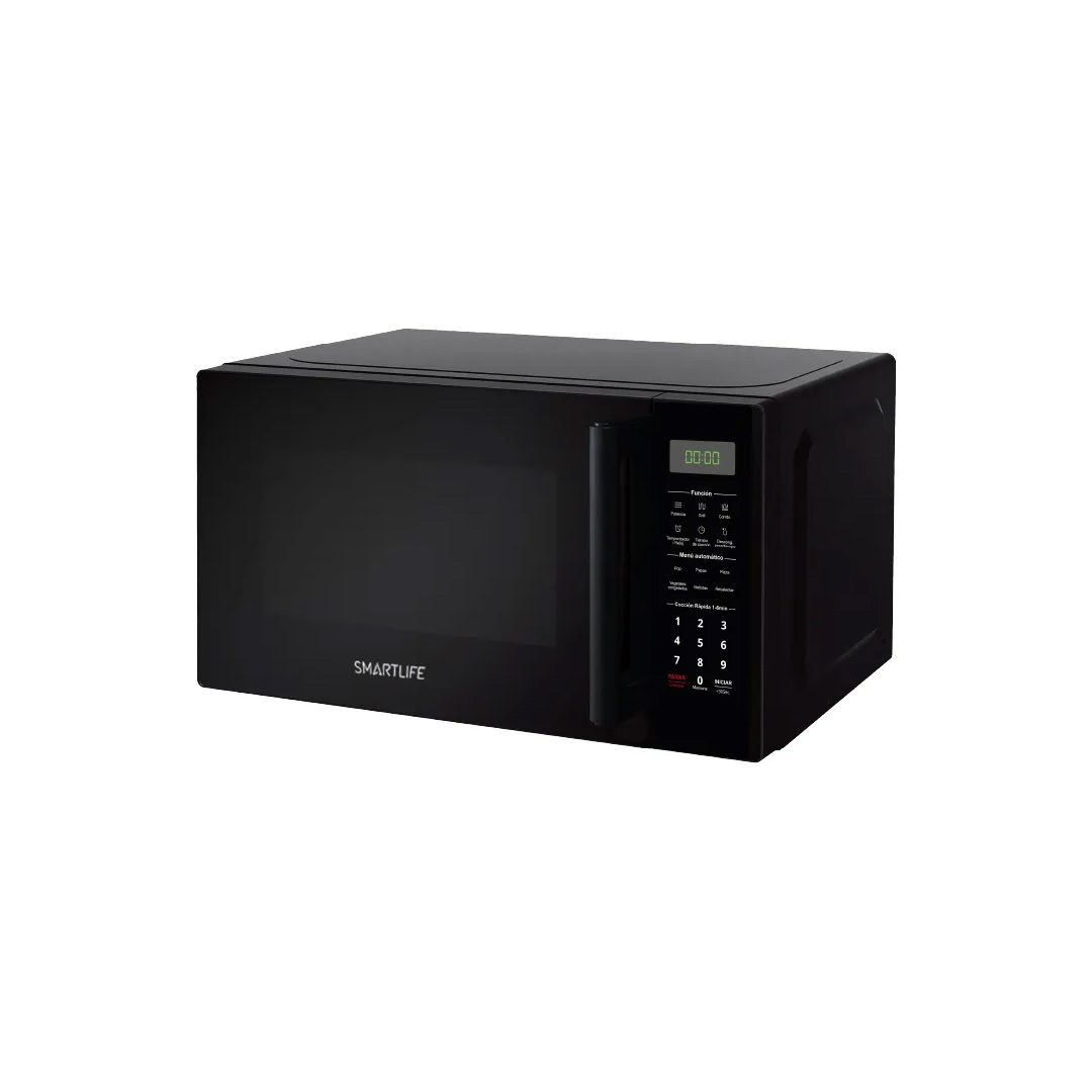MICROONDAS DIGITAL C/GRILL 23L NEGRO SMARTLIFE